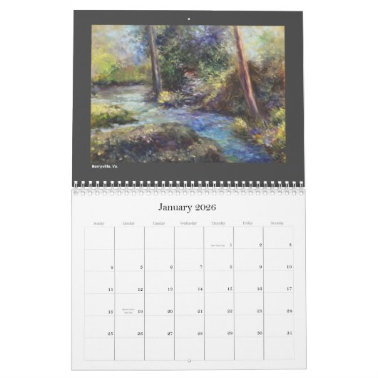 Calendrier Robin26 2020 (Jan 2026)