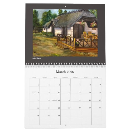 Calendrier Robin26 2020 (Mar 2026)