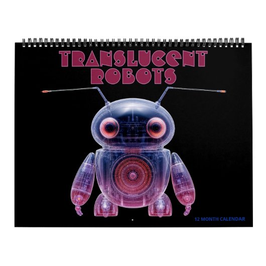 Calendrier Robots Translucides (Protection)