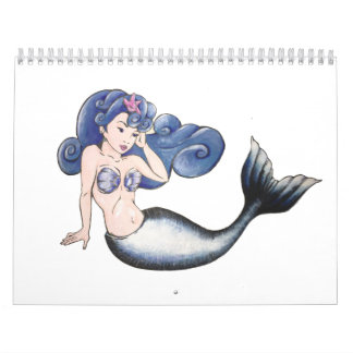 Calendrier Rockabilly Mermaid