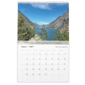 Calendrier Rocky Mountains & Lakes Inspirational Photo (Mar 2027)