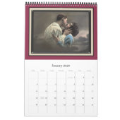 Calendrier Romance, Adoration et Dévotion (Jan 2026)