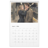 Calendrier Romantic Couples Calendar 2026 02B (Mar 2026)