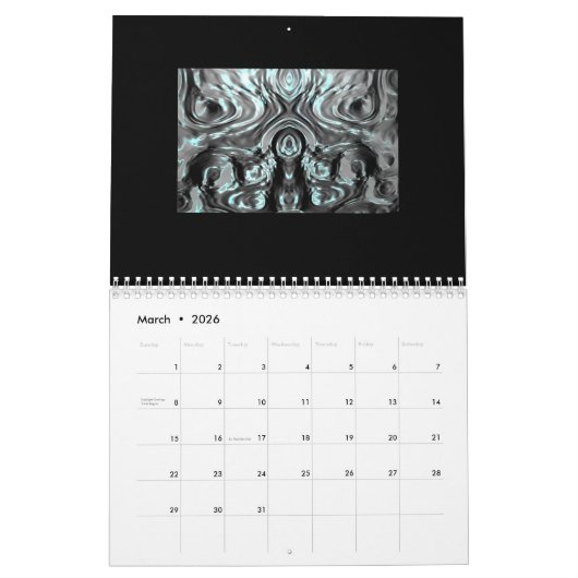 Calendrier Rorschach Test (Mar 2026)