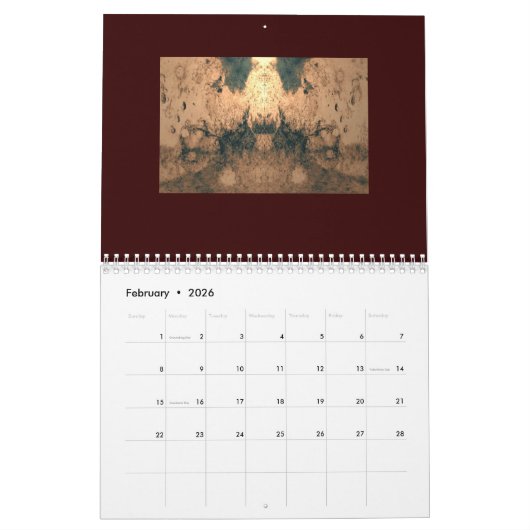 Calendrier Rorschach Test (Feb 2026)