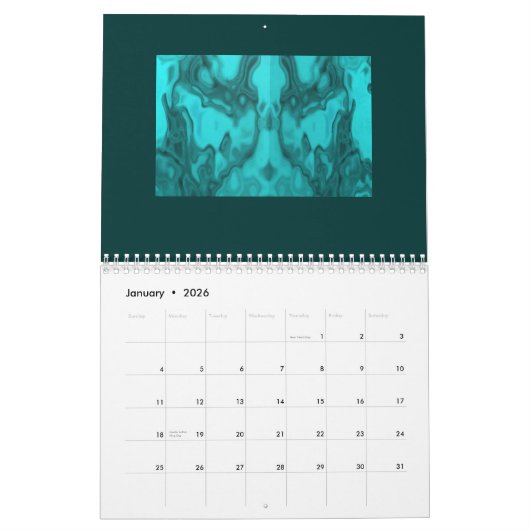 Calendrier Rorschach Test (Jan 2026)