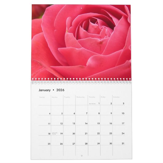 Calendrier rose 2023 (Jan 2026)
