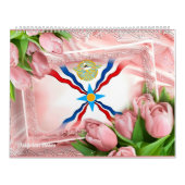 Calendrier Rose assyrien 2024 (Protection)