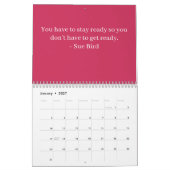Calendrier Rose Basket 2027 Pour Adolescentes (Jan 2027)