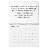 Calendrier Rose Basket 2027 Pour Adolescentes (Feb 2027)