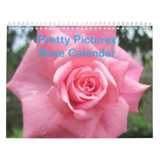 Calendrier rose de jolies images (Protection)