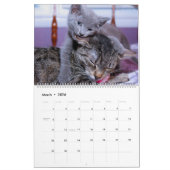 Calendrier Rose Glitter Gold Foil Signature Monogramme Photo (Mar 2026)