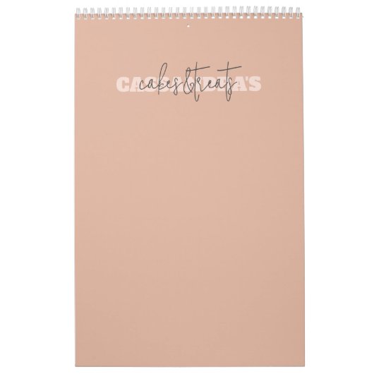 Calendrier Rose Gold Custom Business (Protection)