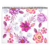 Calendrier Rose violette (Protection)