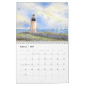 Calendrier Roseann Meserve Maine Aquarelle (Feb 2027)