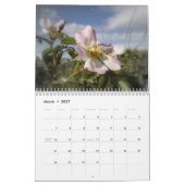 Calendrier Roses démodés (Mar 2027)