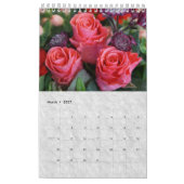 Calendrier Roses d'été (Mar 2027)