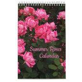Calendrier Roses d'été (Protection)