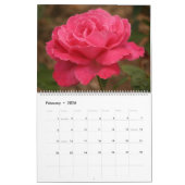 Calendrier Roses étonnants (Feb 2026)