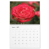 Calendrier Roses étonnants (Mar 2027)