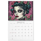 Calendrier Roses rebelles par Ivy et Bat Art Calendar (Feb 2027)