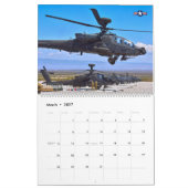 Calendrier ROTEURS DE COMBAT - Hélicoptères d'attaque militai (Mar 2027)