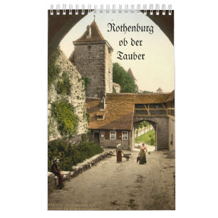Calendrier Rothenburg ob der Tauber