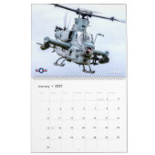Calendrier ROTORS DE COMBAT - giravion d'attaque amphibie (Jan 2027)