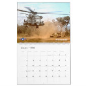 Calendrier ROTORS DE COMBAT - giravion d'attaque amphibie (Jan 2026)