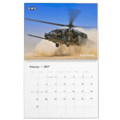 Calendrier ROTORS DE COMBAT - Hélicoptères de la Force aérien (Feb 2027)