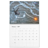 Calendrier ROTORS DE COMBAT - Hélicoptères de la Force aérien (Feb 2027)