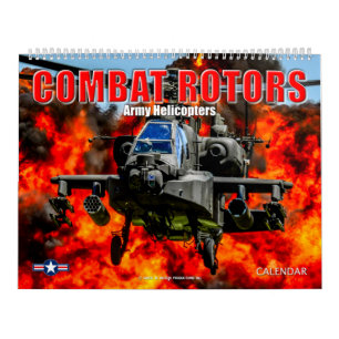 Calendrier ROTORS DE COMBAT - Hélicoptères de l'armée