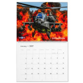 Calendrier ROTORS DE COMBAT - Hélicoptères de l'armée (Jan 2027)