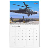 Calendrier ROTORS DE COMBAT - Hélicoptères de l'armée (Feb 2027)