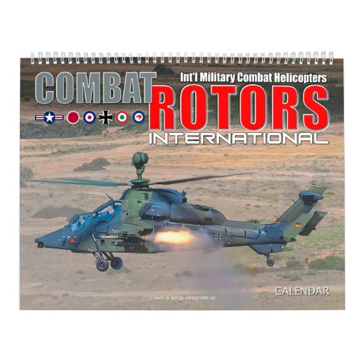 CALENDRIER ROTORS DE COMBAT INTERNATIONAL (Protection)