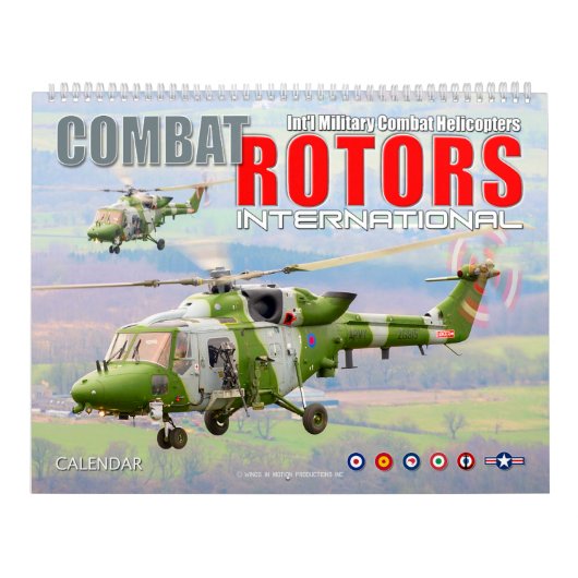 CALENDRIER ROTORS DE COMBAT INTERNATIONAL (Protection)