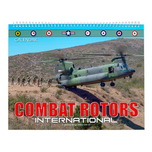 CALENDRIER ROTORS DE COMBAT INTERNATIONAL (Protection)