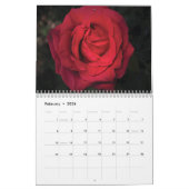 Calendrier rouge des roses 2025 (Feb 2026)