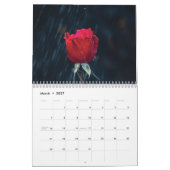 Calendrier rouge des roses 2025 (Mar 2027)