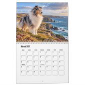 Calendrier Rough Collie (Mar 2027)