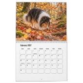 Calendrier Rough Collie (Feb 2027)