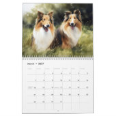 Calendrier Rough Collie Calendrier, n'importe quelle année (Mar 2027)