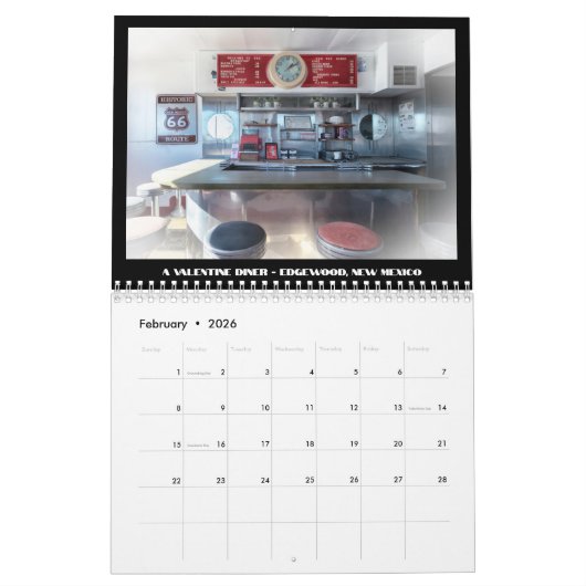 Calendrier Route historique 66 (Feb 2026)