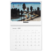 Calendrier Route Tokaido #2 (Jan 2027)