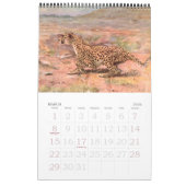 Calendrier Royaume Animal Vintage, Jungles Déserts Forêts (Mar 2026)