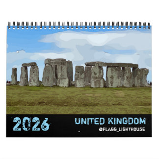 CALENDRIER ROYAUME-UNI 2026
