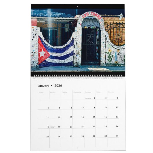 Calendrier RSD Around The World | Street Art of Havana (Jan 2026)