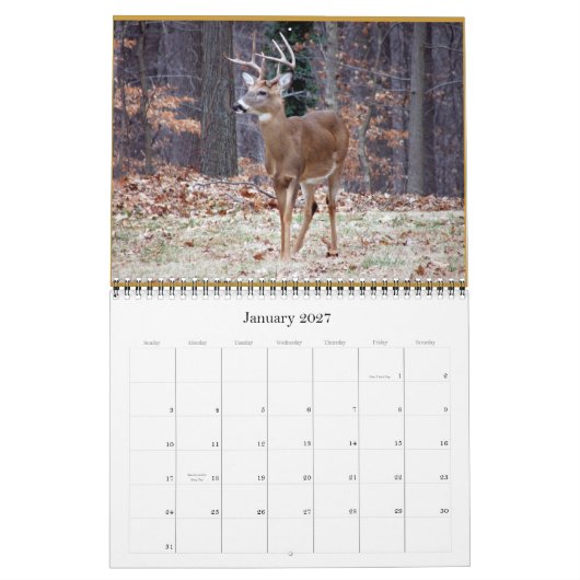 Calendrier rSEANd - nature (Jan 2027)
