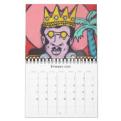 Calendrier rue valparaíso art 2025 petit (Feb 2026)