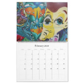 Calendrier rue valparaíso art 2026 grand (Feb 2026)